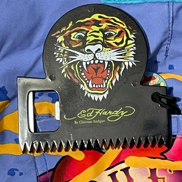 Ed Hardy Surf or Die True Love Board Shorts 30 - Picture 7 of 8